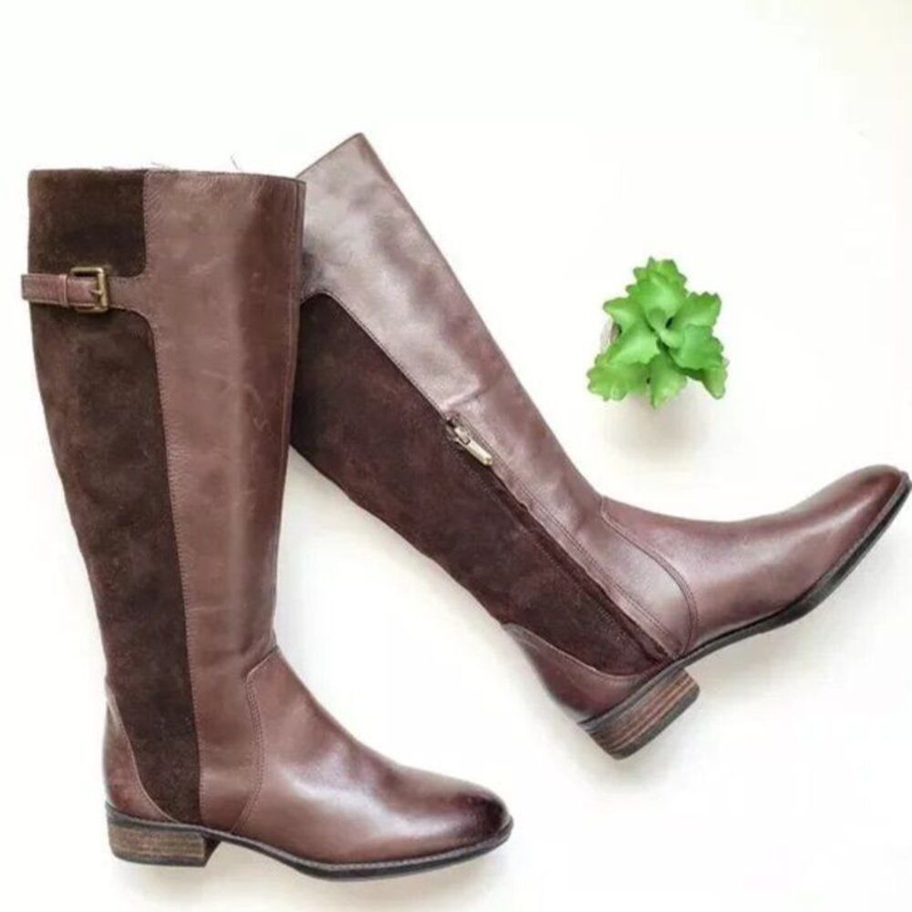 Sam Edelman Brown Patton riding boots